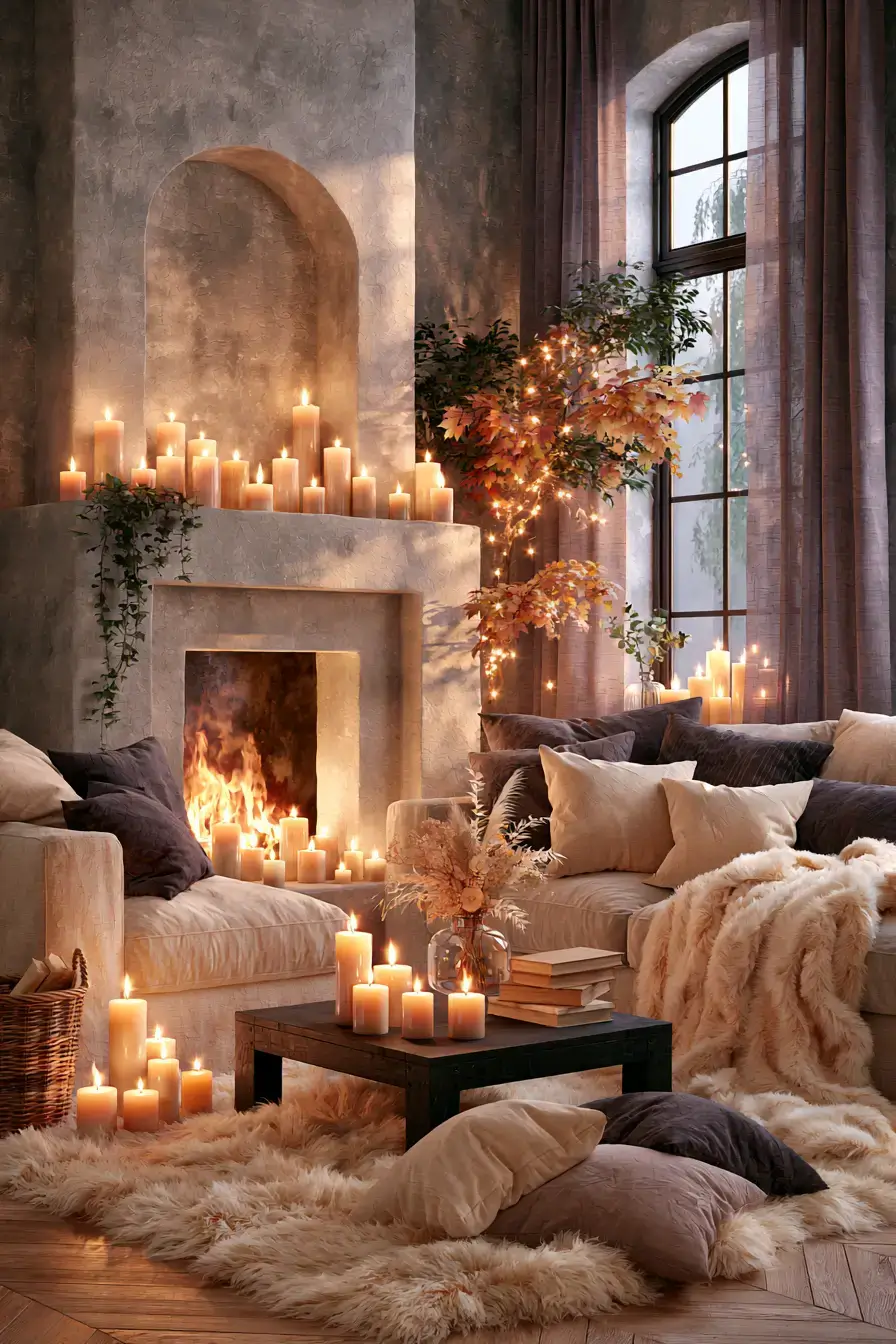 27 Cozy Fall Living Room Ideas For Warm Autumn Style