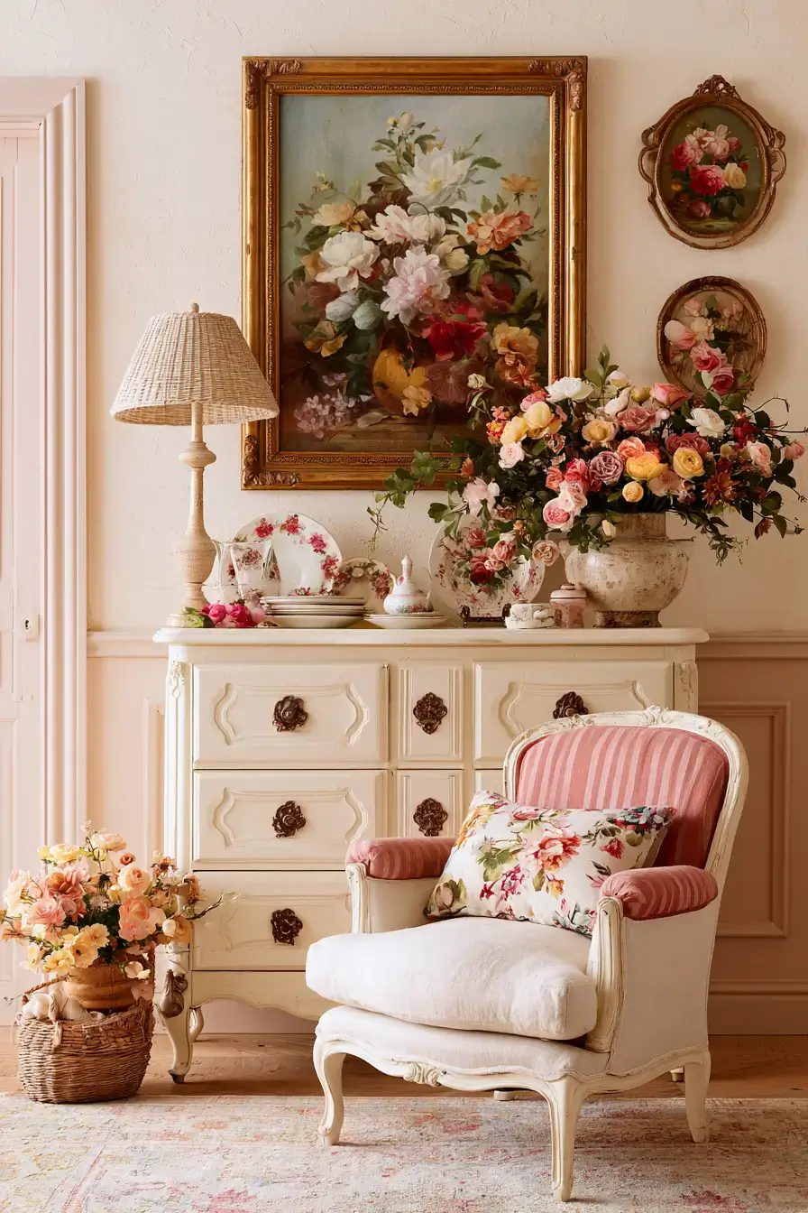 27 Charming Shabby Cottage Style