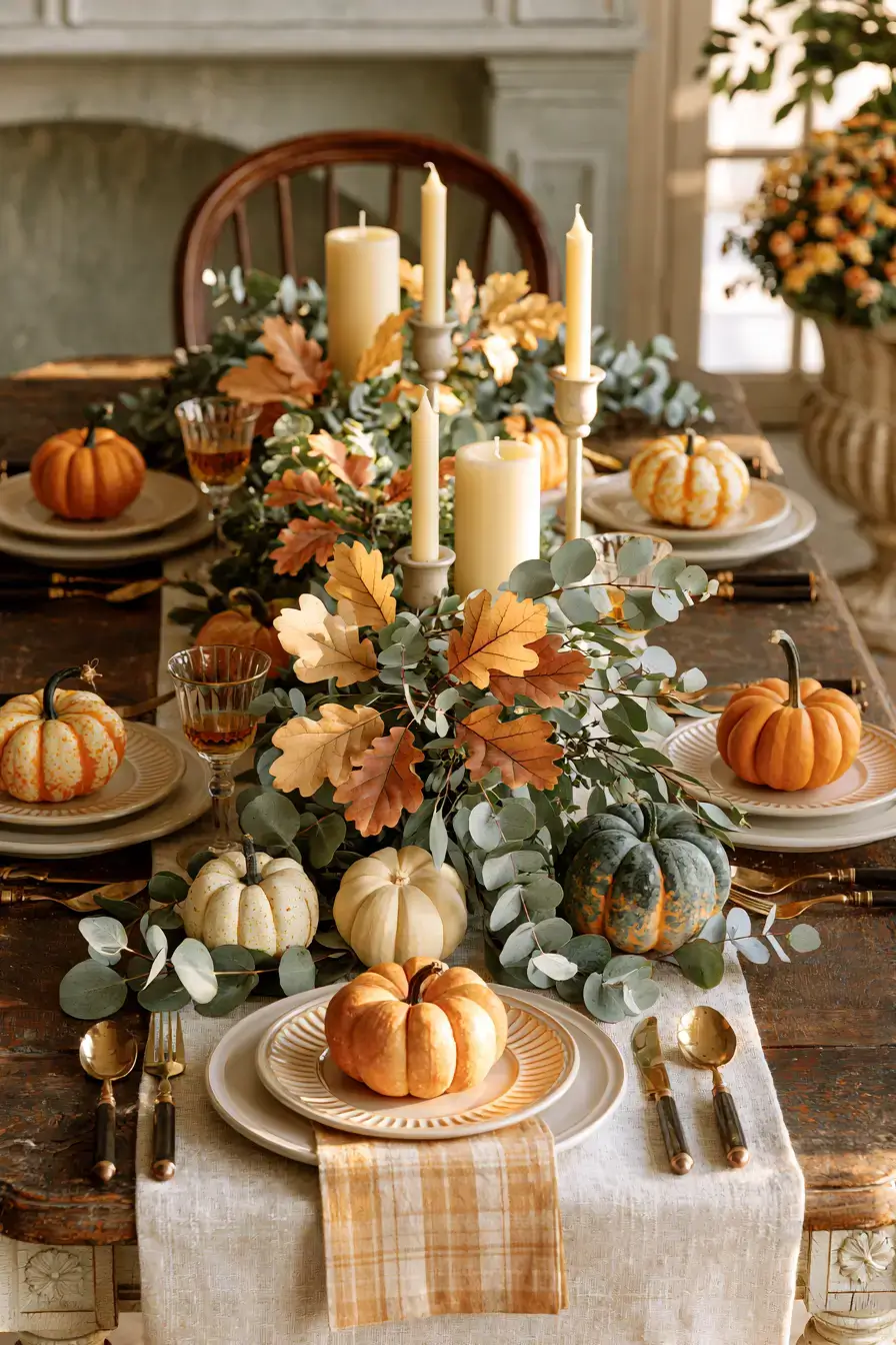 27 Fall Dining Table Decor Ideas For Cozy Seasonal Gatherings