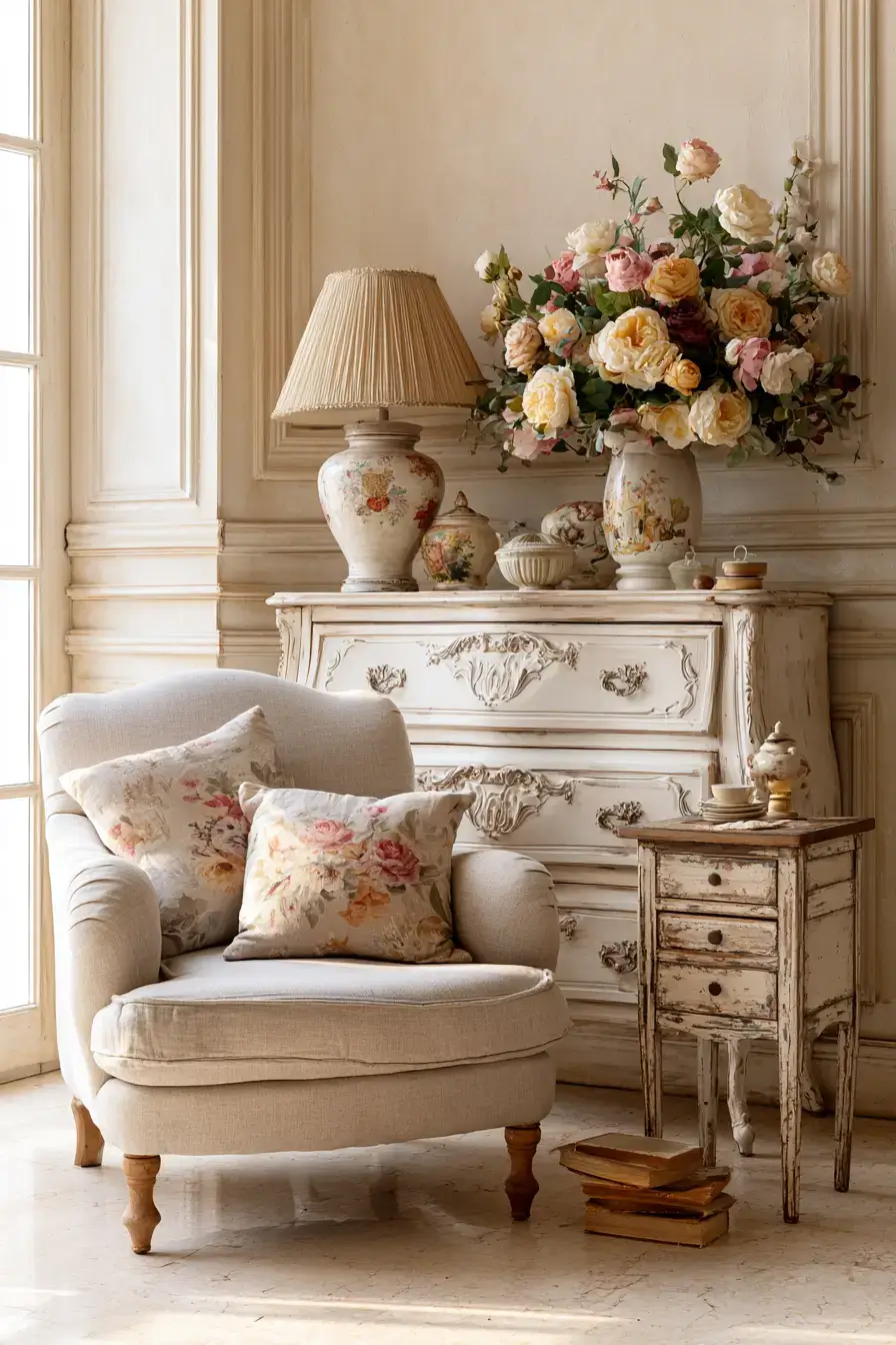 27 Charming Shabby Cottage Style