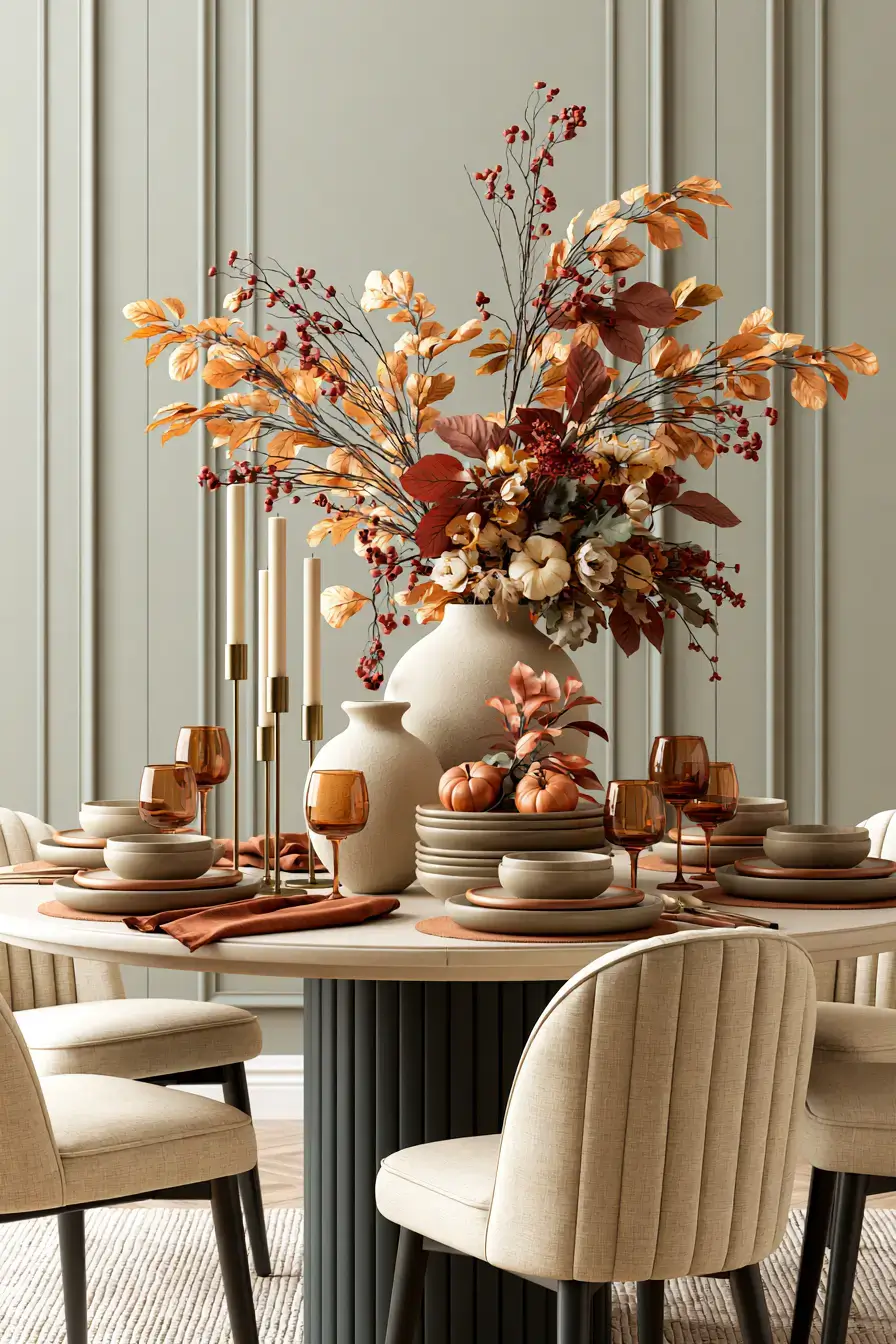 27 Fall Dining Table Decor Ideas For Cozy Seasonal Gatherings