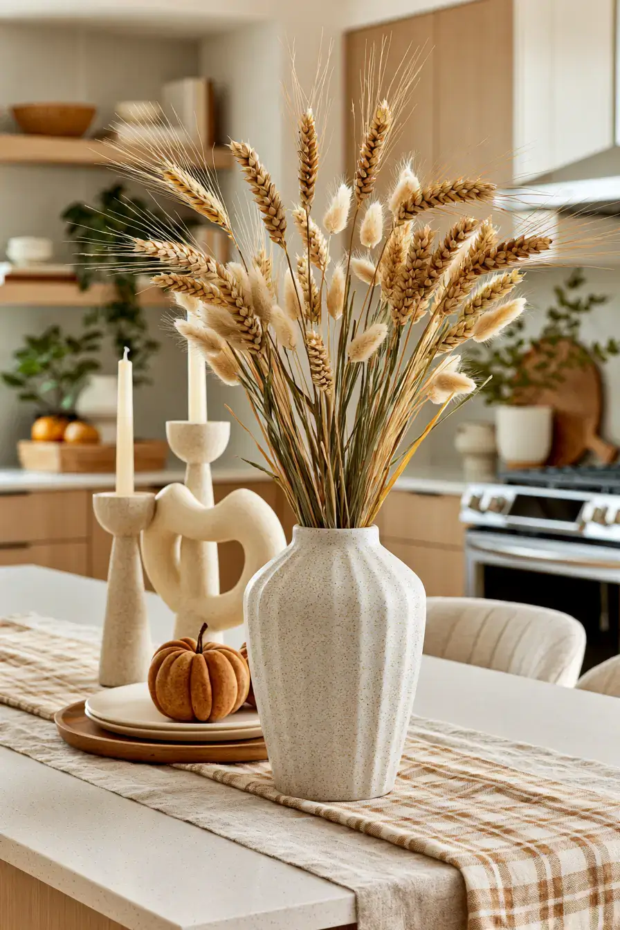 27 Fall Kitchen Island Decor Ideas For Cozy Seasonal Style