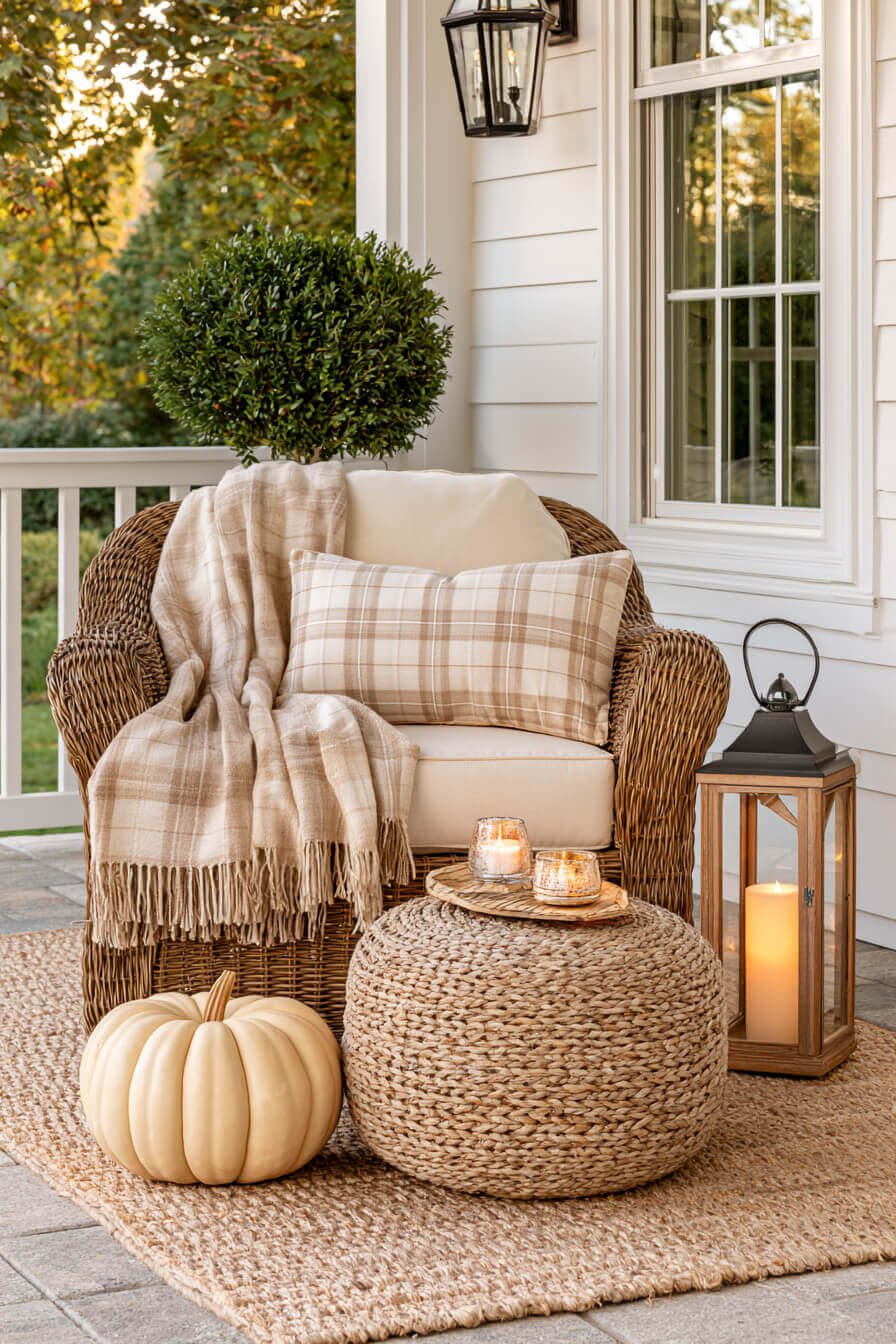 27 Creative Thanksgiving Porch Decor Inspirations