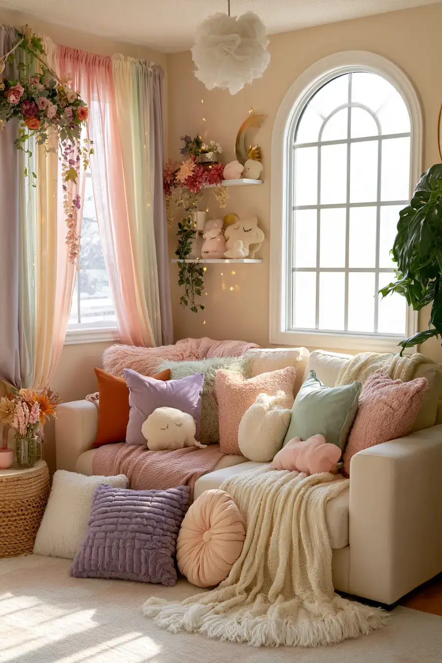 27 Beautiful Fairycore Living Rooms