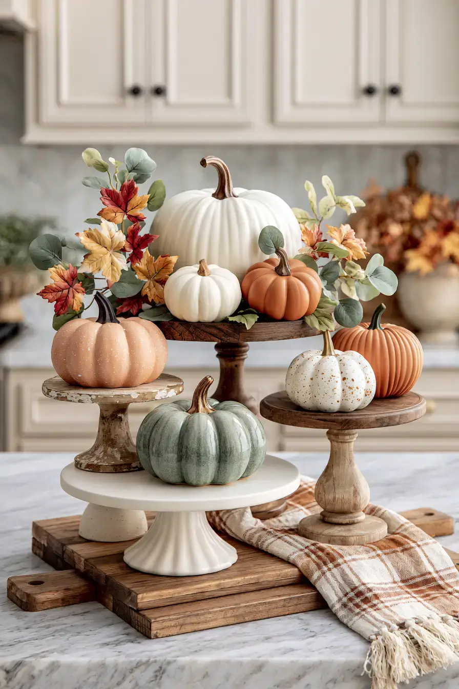 27 Fall Kitchen Island Decor Ideas For Cozy Seasonal Style