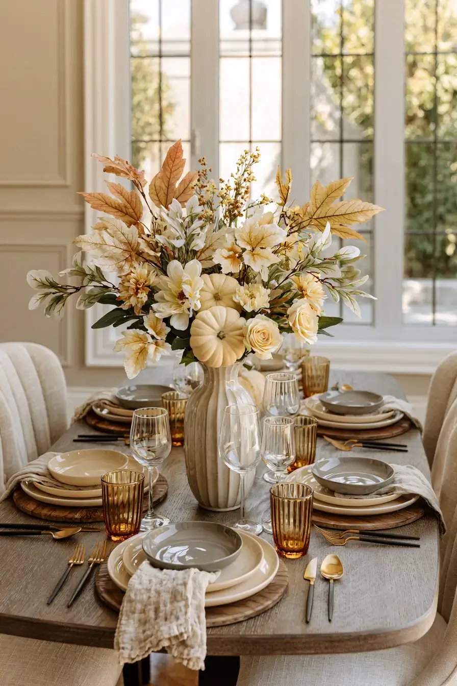 27 Fall Dining Table Decor Ideas For Cozy Seasonal Gatherings