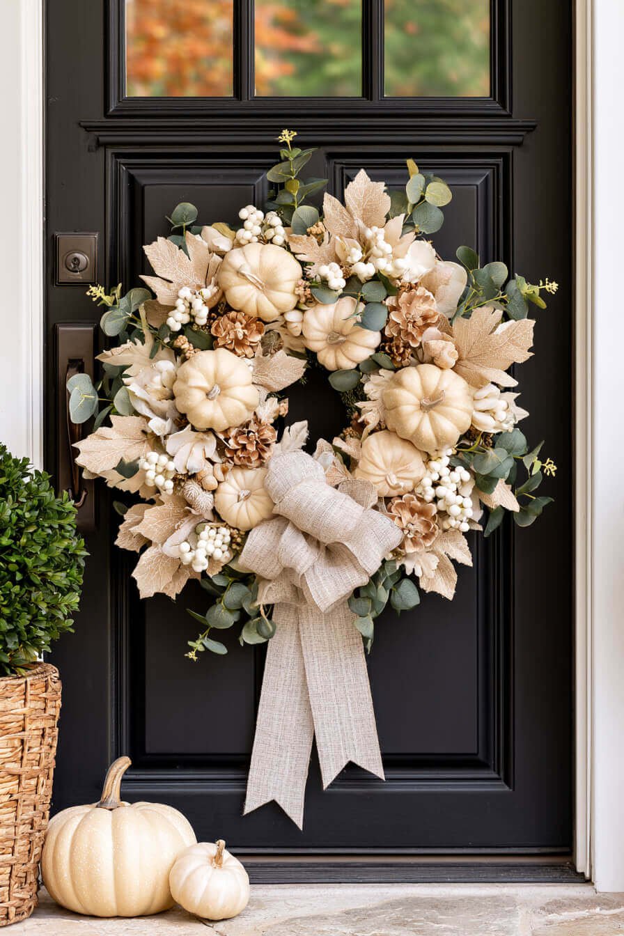 27 Affordable Thanksgiving Door Decorations