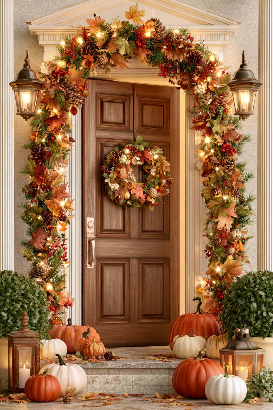 27 Beautiful Autumn Front Porch Decor Ideas