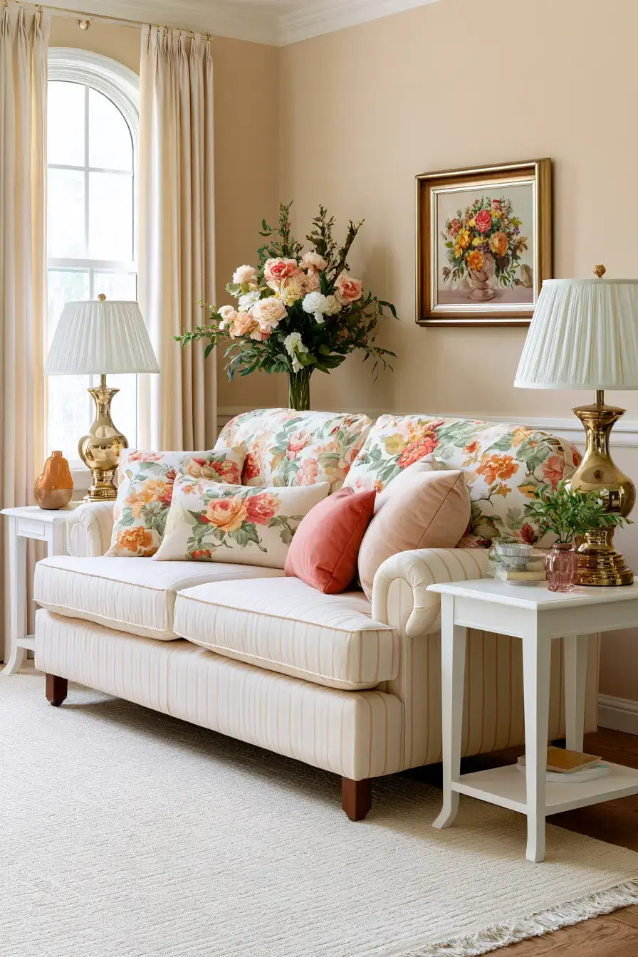 27 Beautiful Grandmillennial Living Rooms