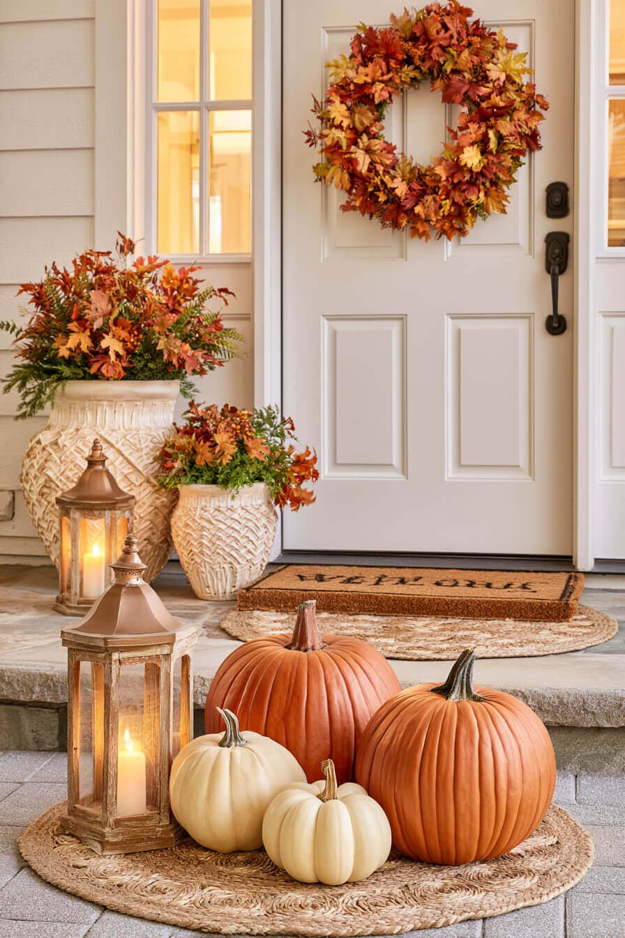 27 Creative Thanksgiving Porch Decor Inspirations