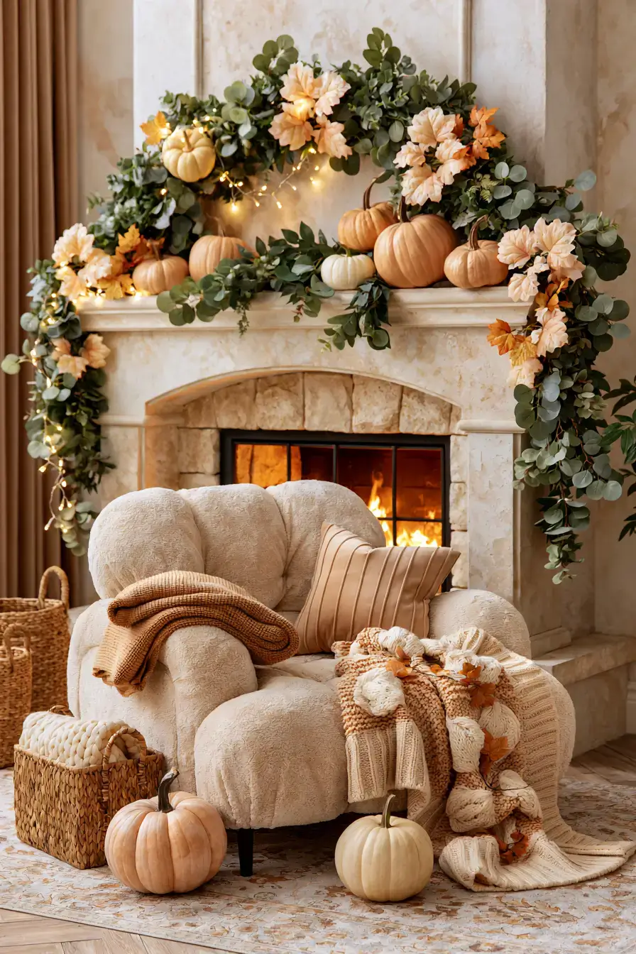 27 Cozy Fall Living Room Ideas For Warm Autumn Style