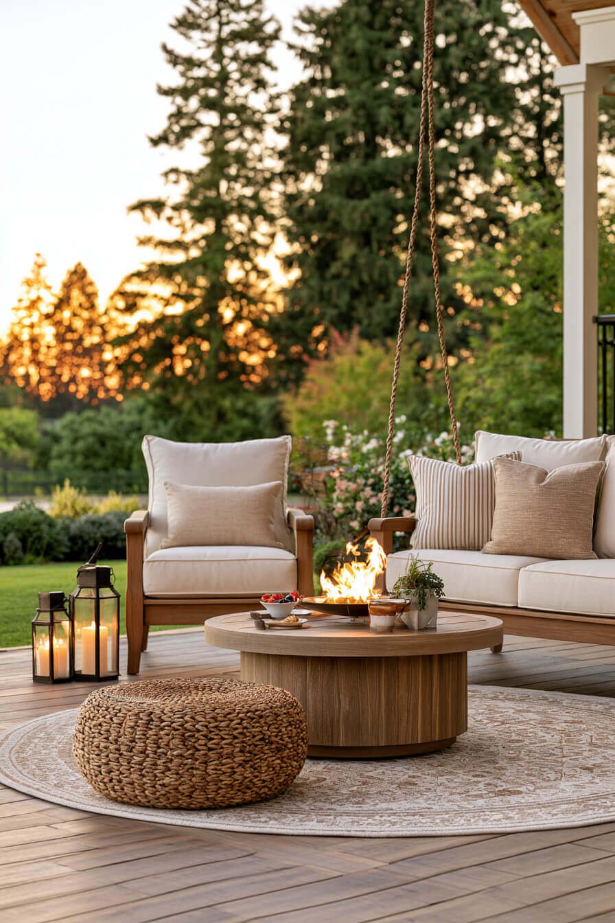 27 Creative Porch Swing Decorating Ideas
