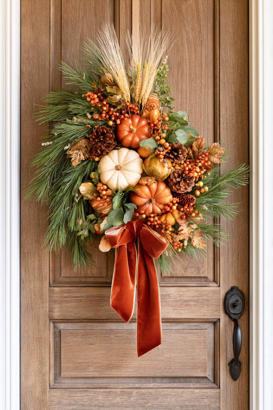 27 Affordable Thanksgiving Door Decorations