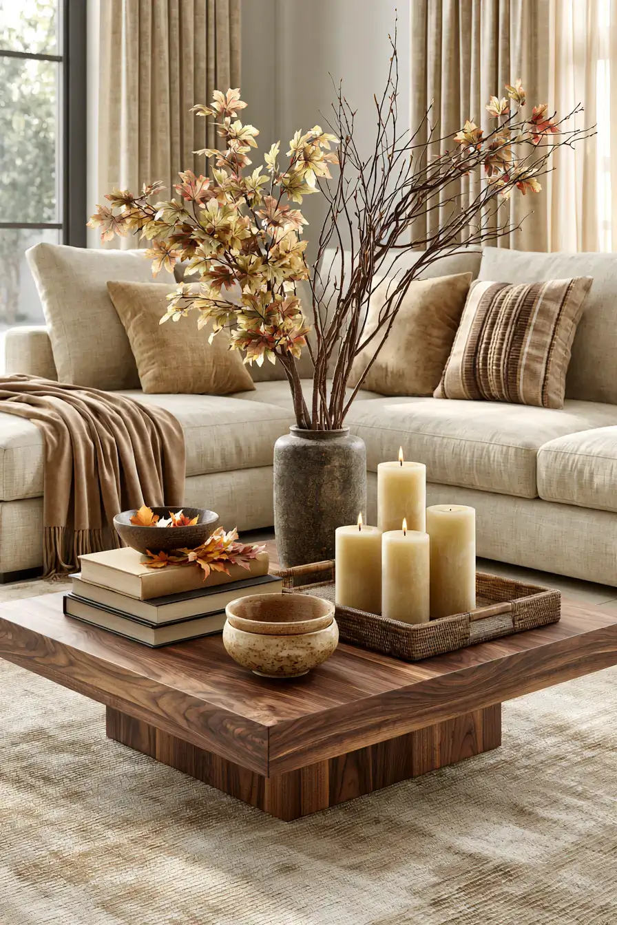 27 Cozy Fall Living Room Ideas For Warm Autumn Style