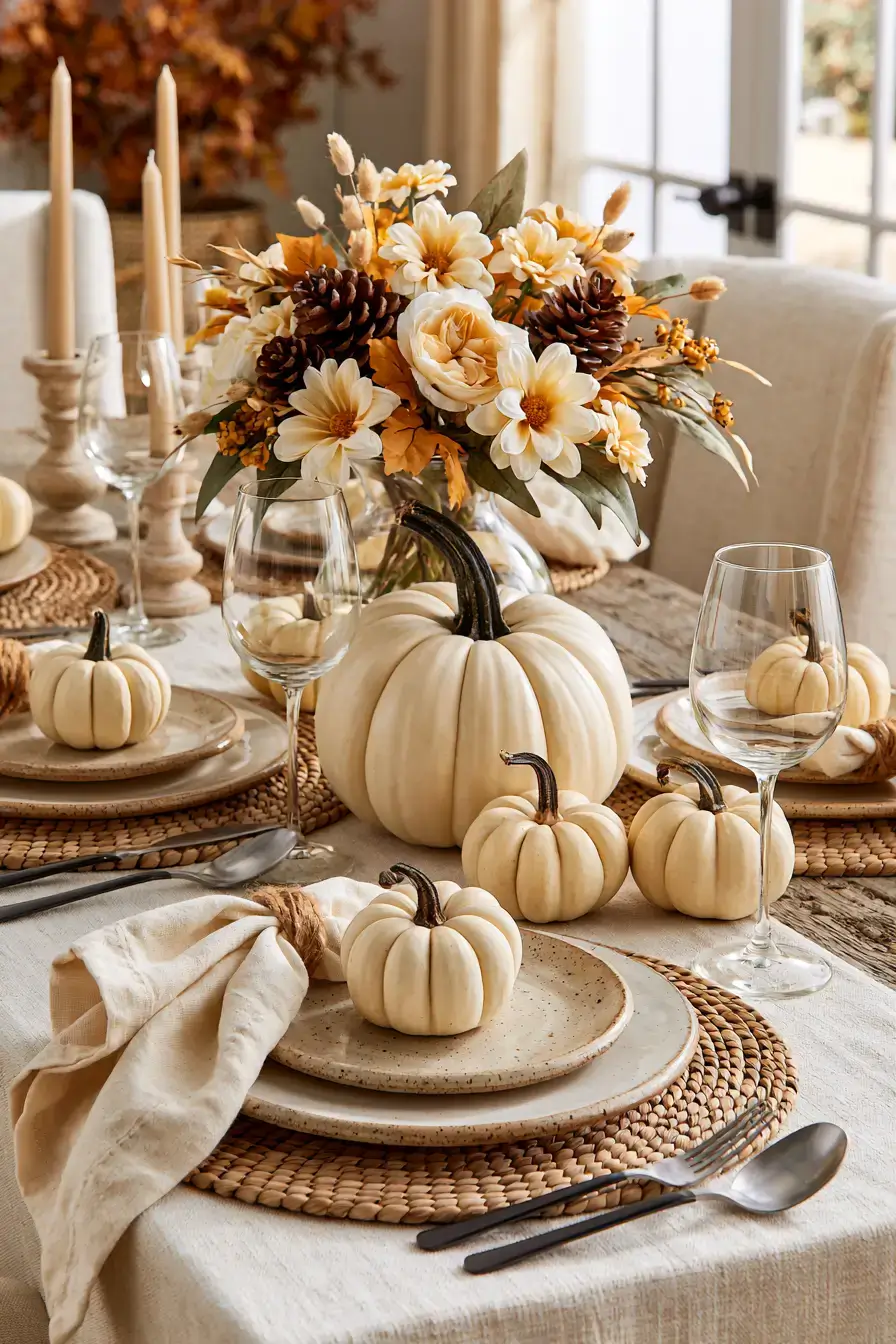 27 Fall Dining Table Decor Ideas For Cozy Seasonal Gatherings