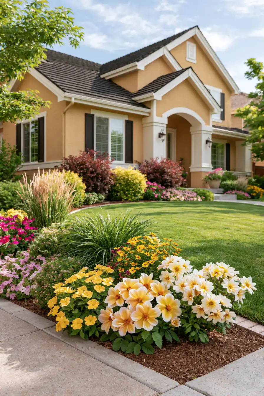 27 Beautiful Front Garden Ideas For Charming Curb Appeal