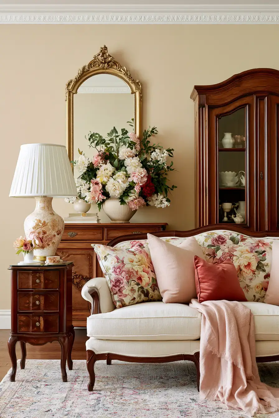 27 Beautiful Grandmillennial Living Rooms