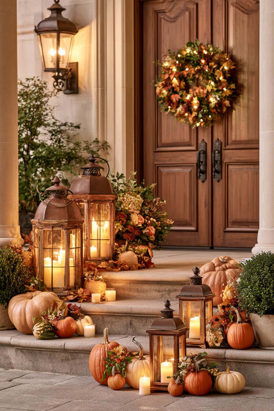 27 Beautiful Autumn Front Porch Decor Ideas
