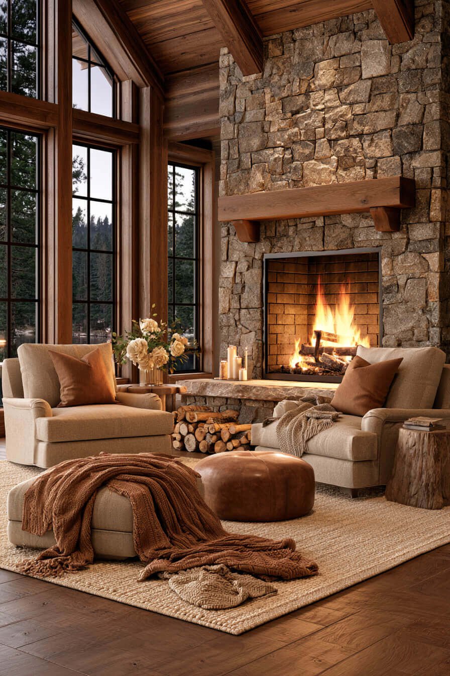 27 Relaxing Lake Cabin Decorating Ideas