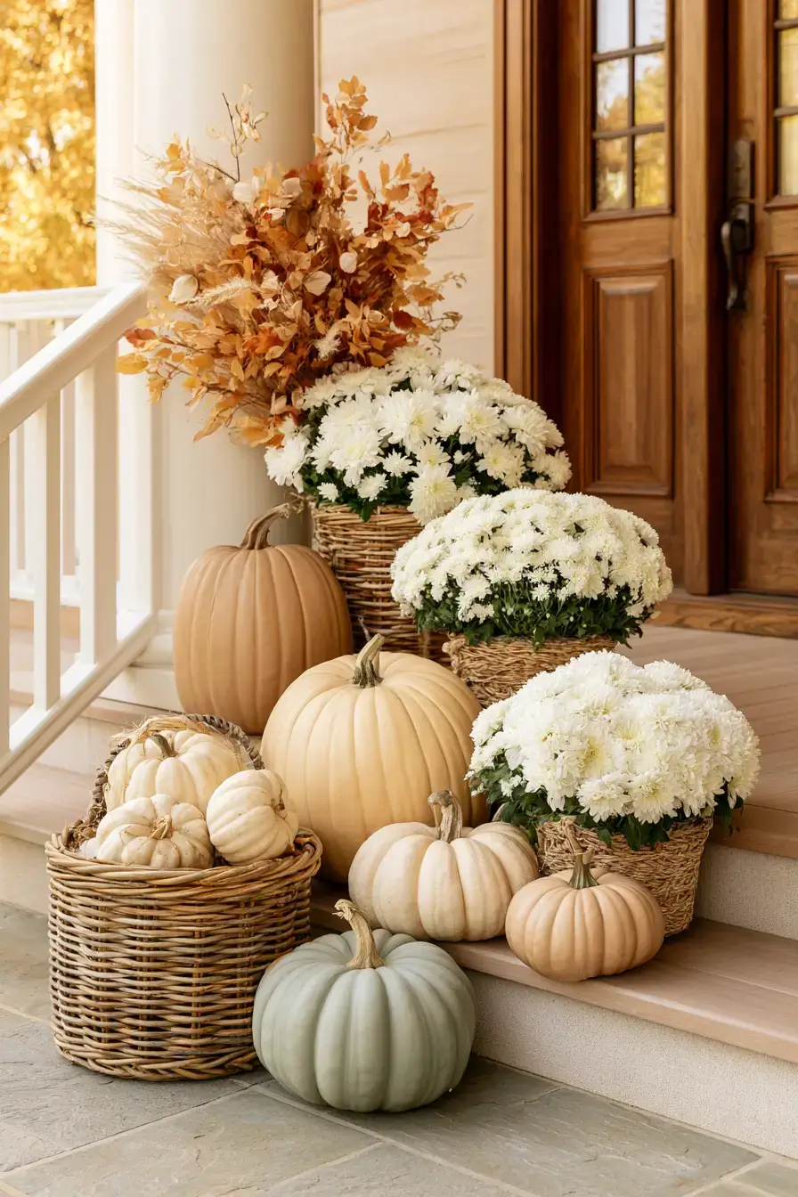 27 Cozy Harvest Porch Decor