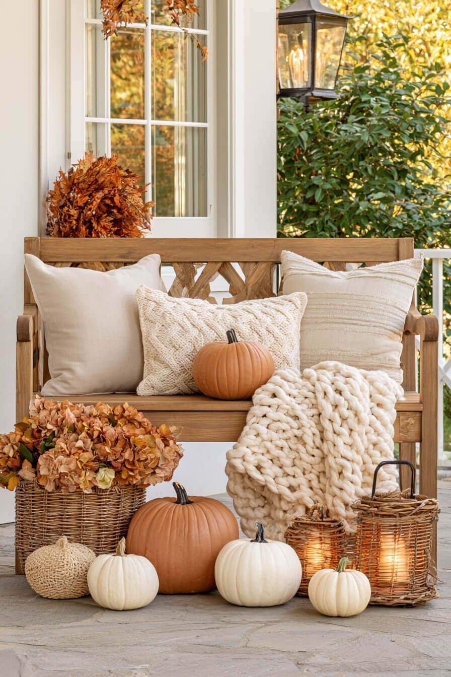 27 Beautiful Autumn Front Porch Decor Ideas