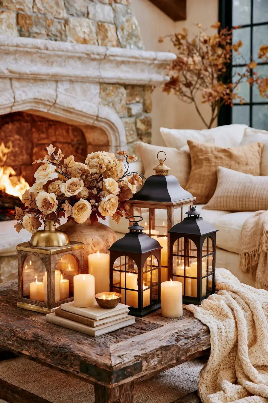 27 Cozy Fall Living Room Ideas For Warm Autumn Style