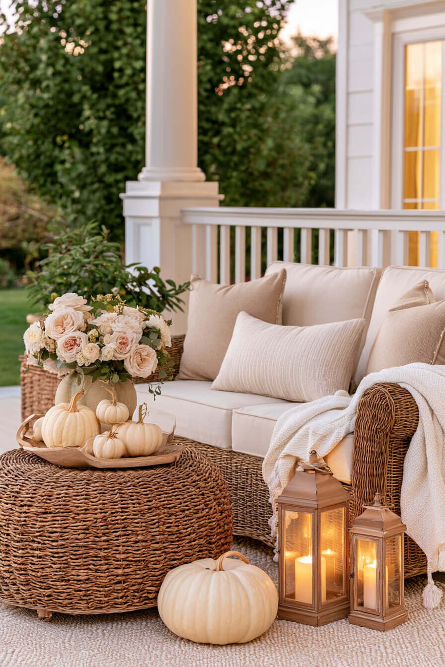 27 Creative Thanksgiving Porch Decor Inspirations