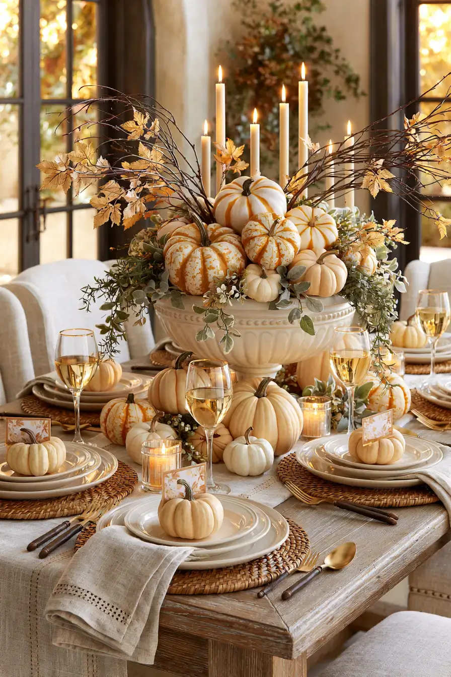 27 Fall Dining Table Decor Ideas For Cozy Seasonal Gatherings