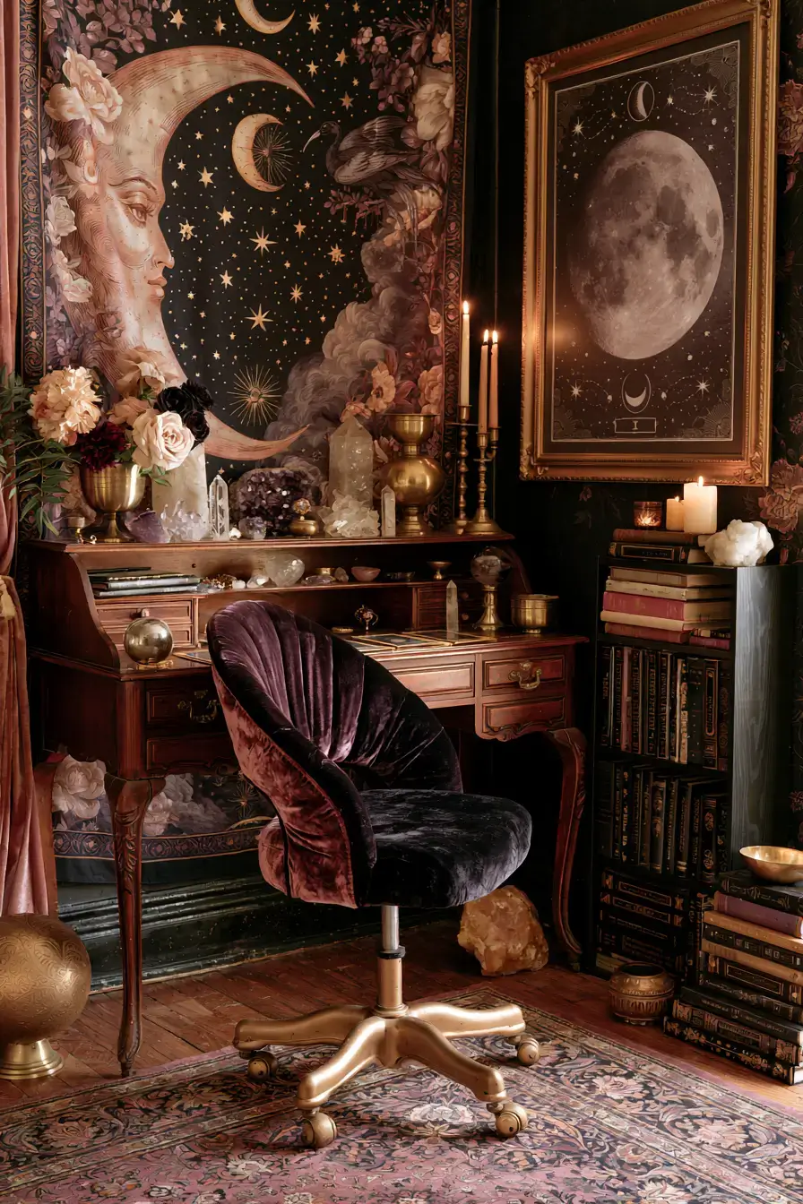27 Whimsigoth Interior Design Ideas For Enchanting Moody Homes