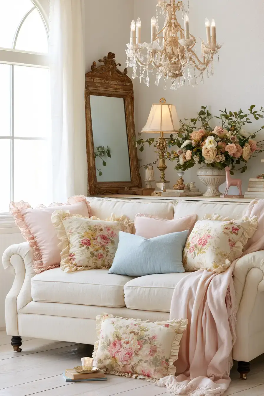 27 Charming Shabby Cottage Style
