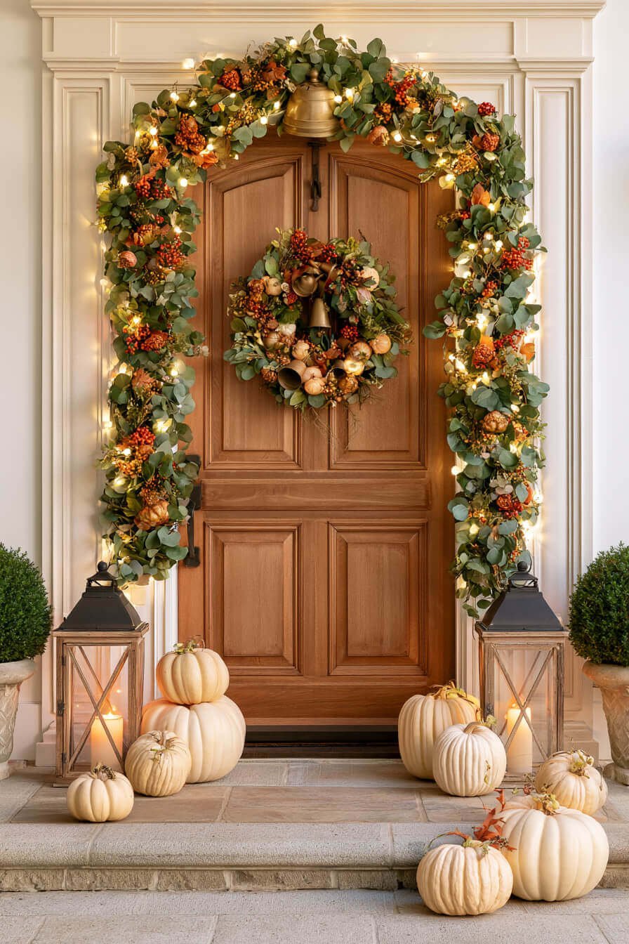 27 Affordable Thanksgiving Door Decorations