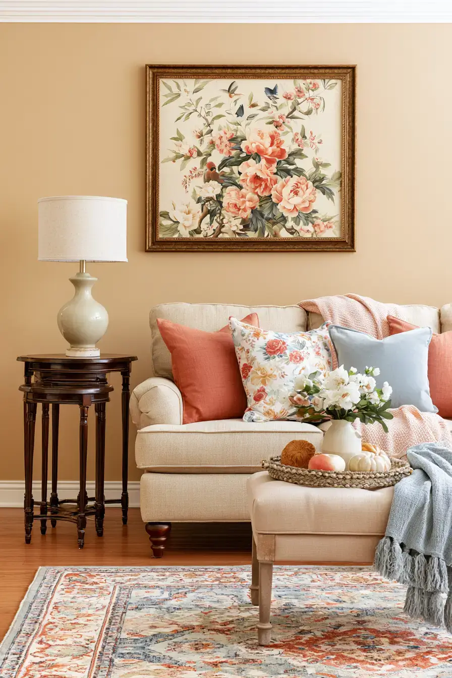 27 Beautiful Grandmillennial Living Rooms
