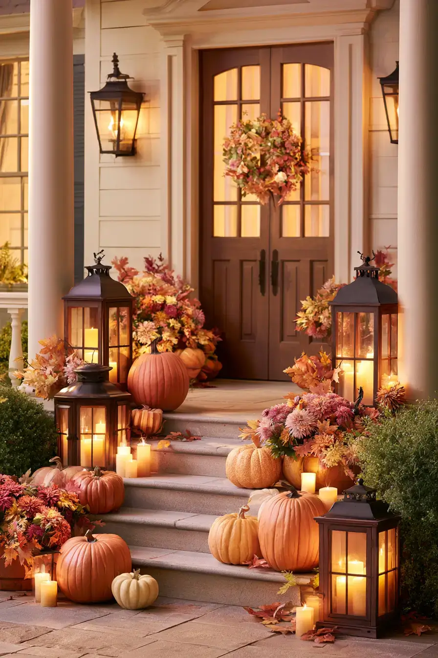 27 Cozy Harvest Porch Decor