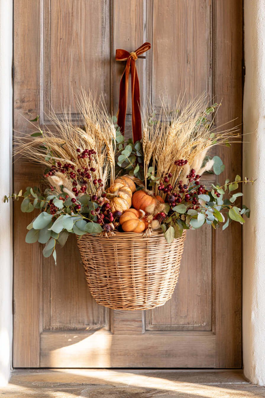 27 Affordable Thanksgiving Door Decorations