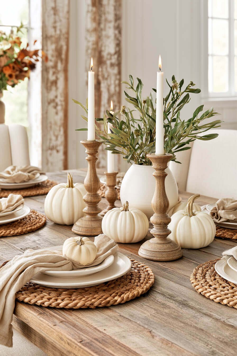 27 Cozy Fall Table Decor Ideas