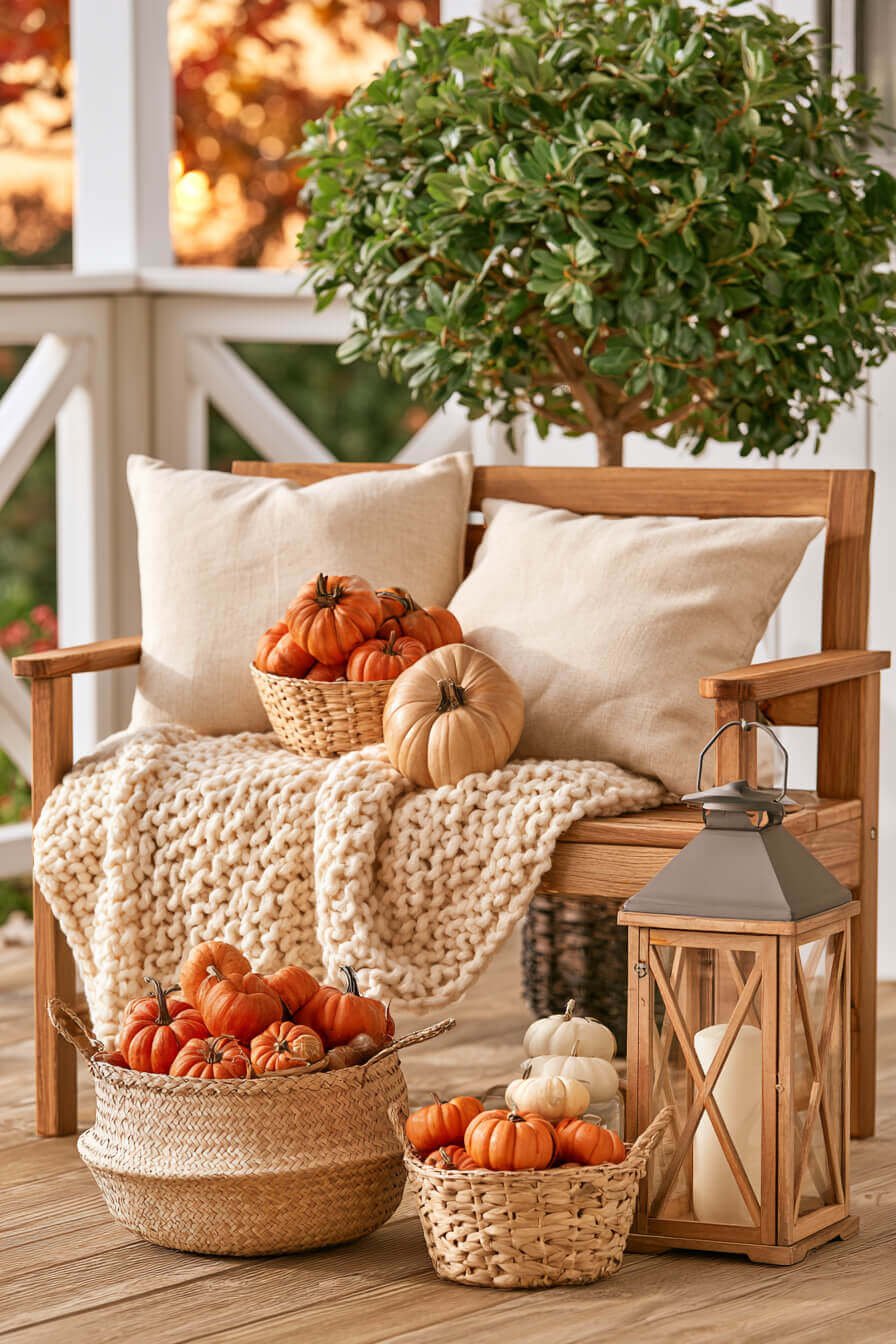 27 Beautiful Autumn Front Porch Decor Ideas