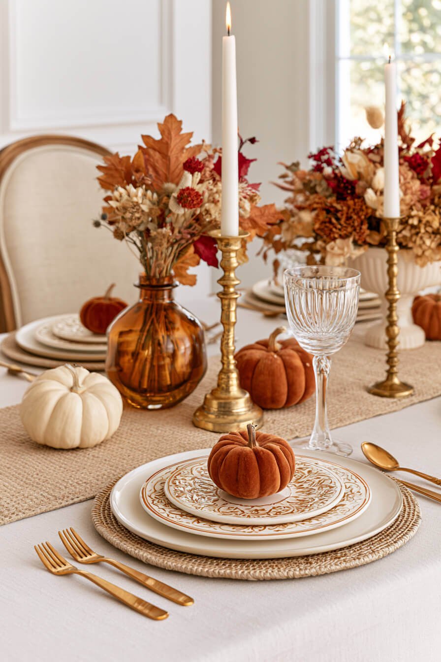 27 Cozy Fall Table Decor Ideas