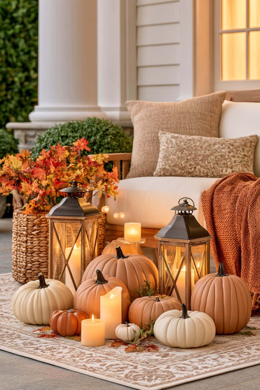 27 Beautiful Autumn Front Porch Decor Ideas