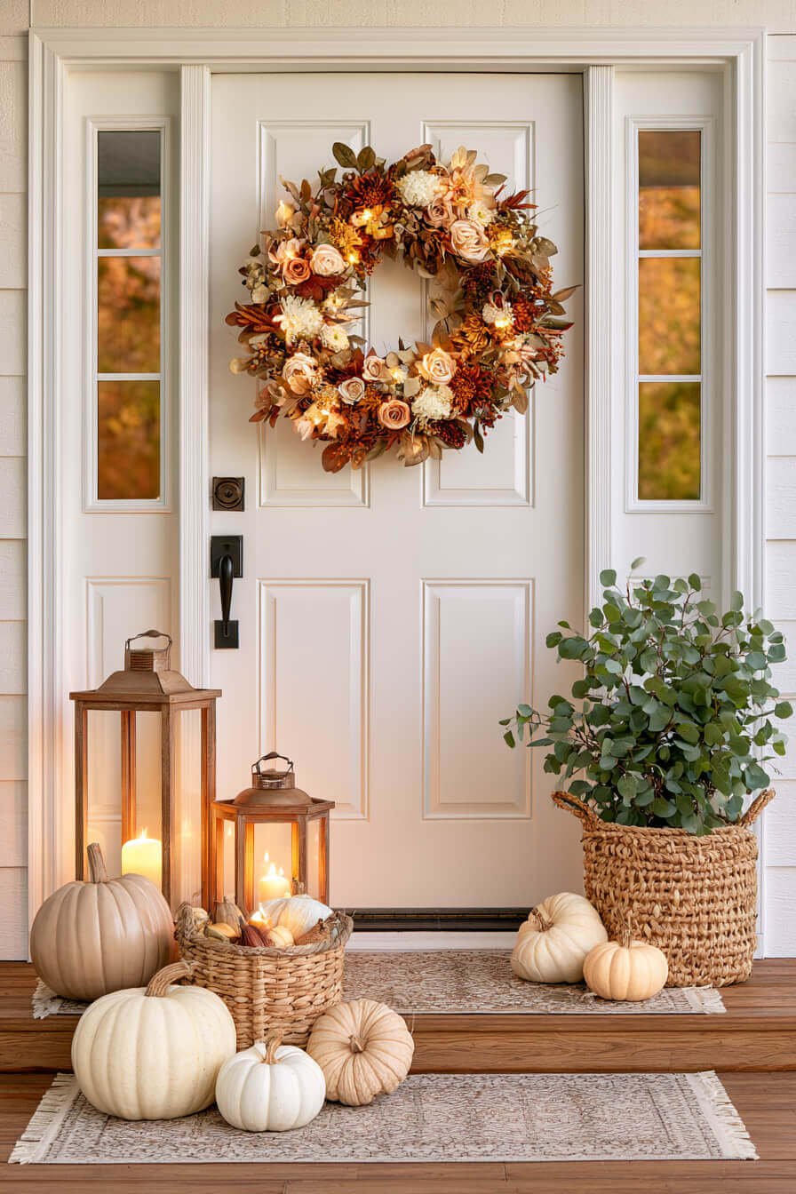 27 Affordable Thanksgiving Door Decorations