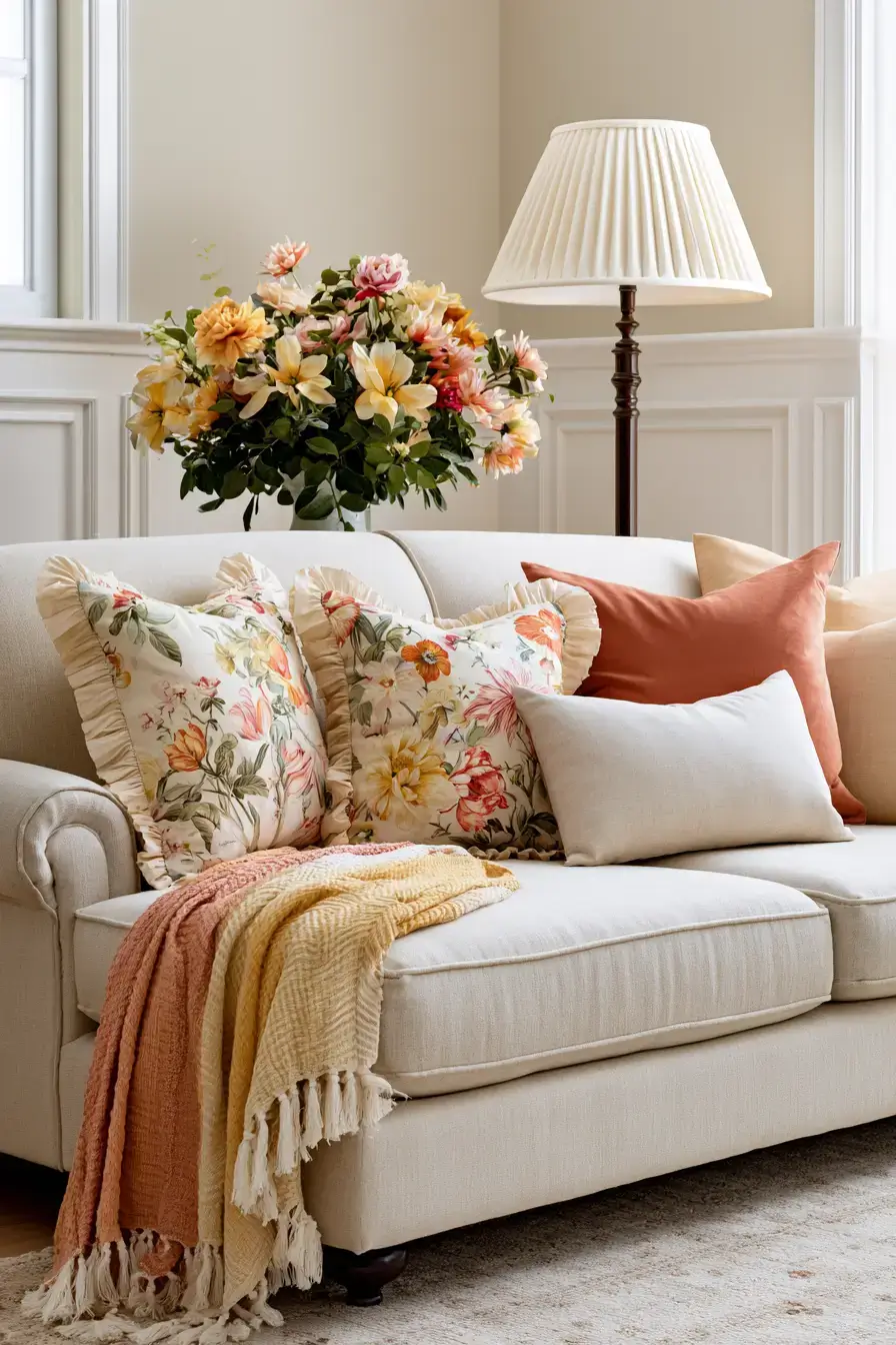 27 Beautiful Grandmillennial Living Rooms