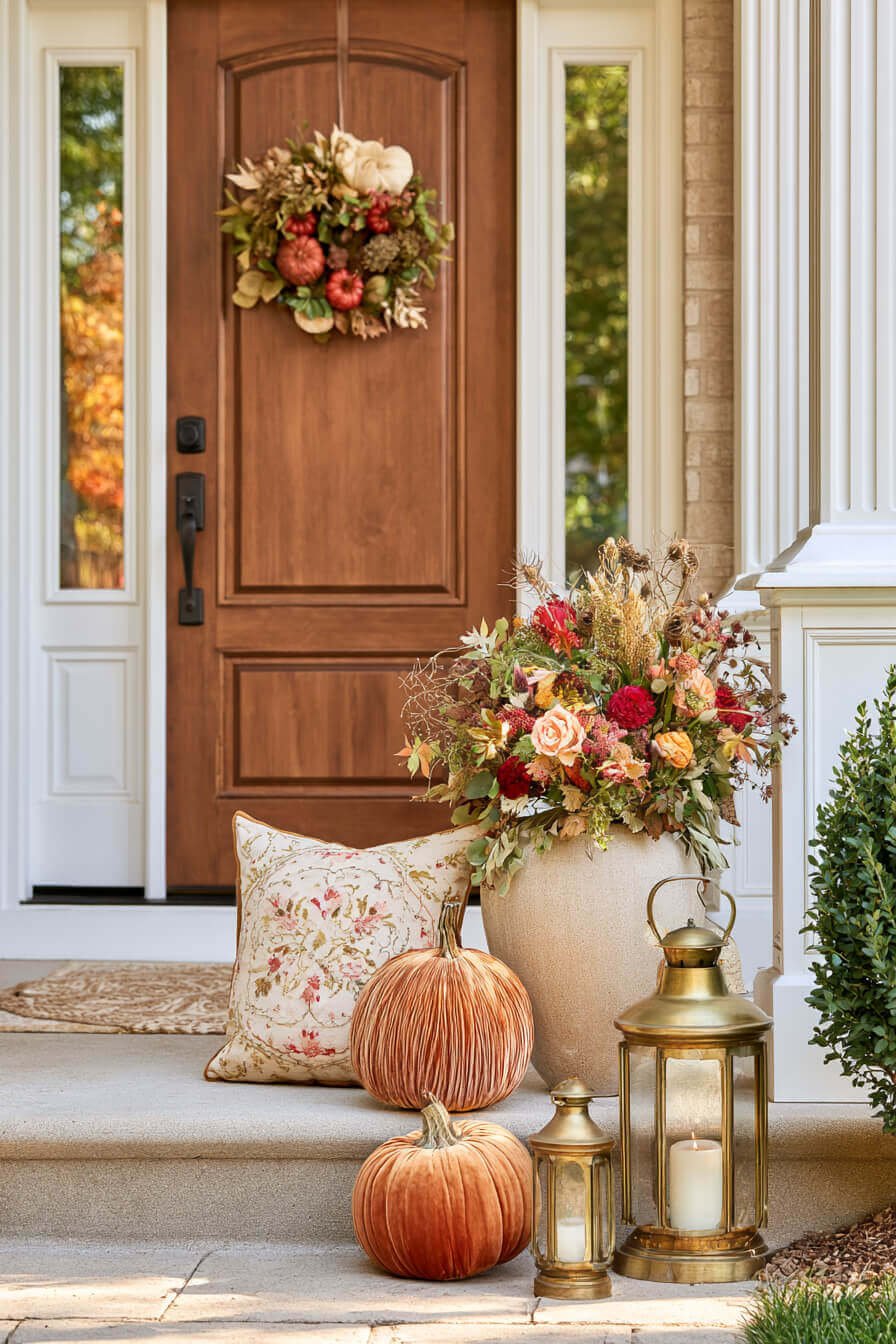 27 Beautiful Autumn Front Porch Decor Ideas