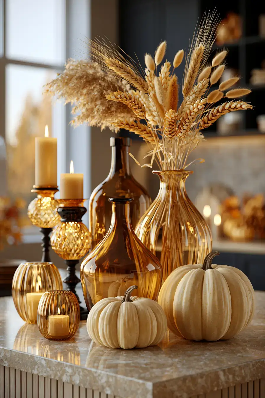 27 Fall Kitchen Island Decor Ideas For Cozy Seasonal Style