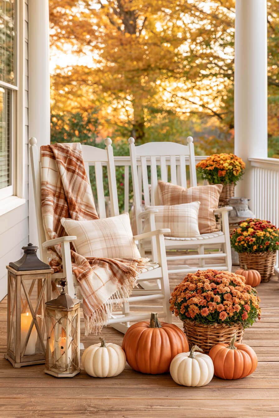 27 Creative Thanksgiving Porch Decor Inspirations