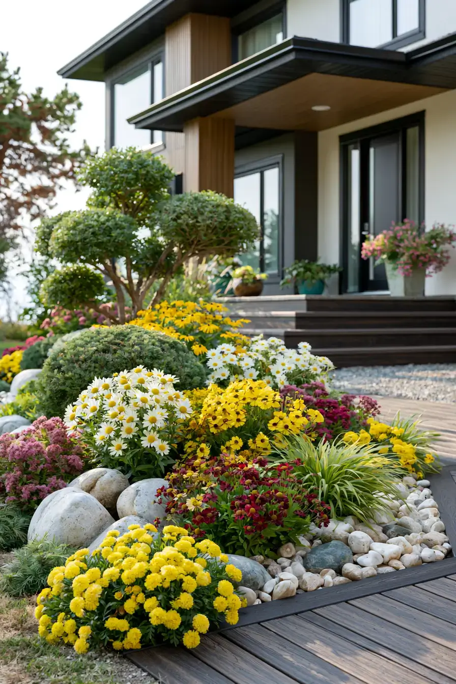 27 Beautiful Front Garden Ideas For Charming Curb Appeal