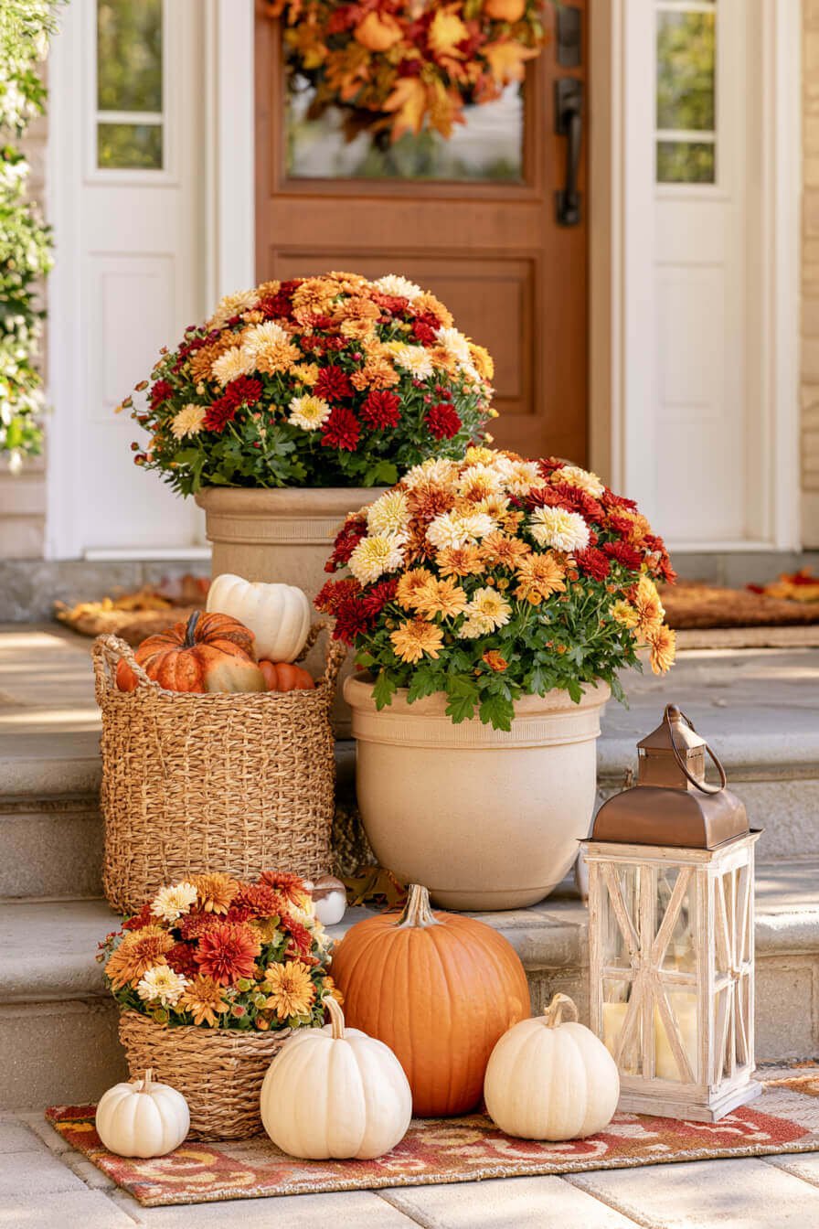 27 Creative Thanksgiving Porch Decor Inspirations