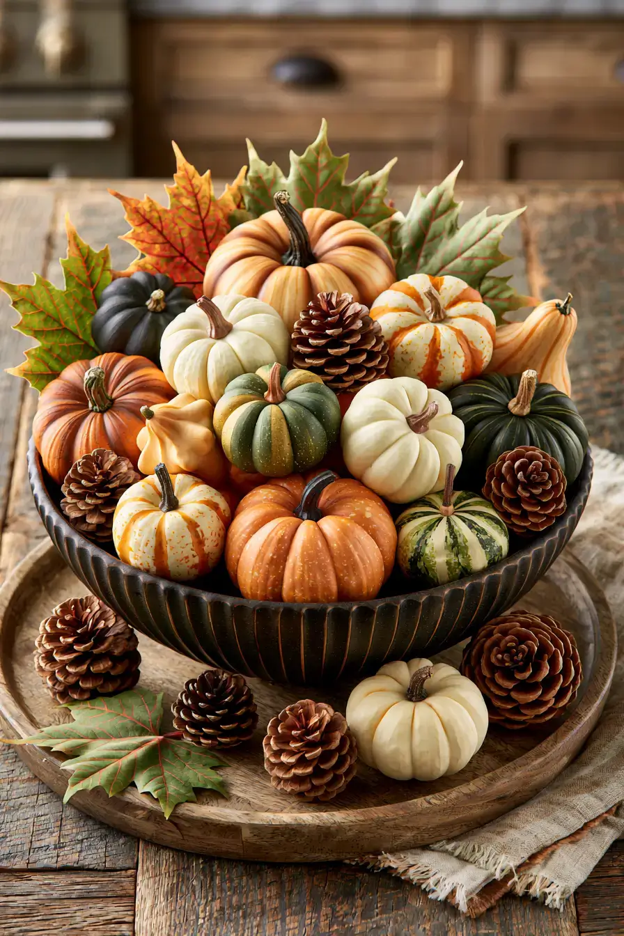 27 Fall Kitchen Island Decor Ideas For Cozy Seasonal Style