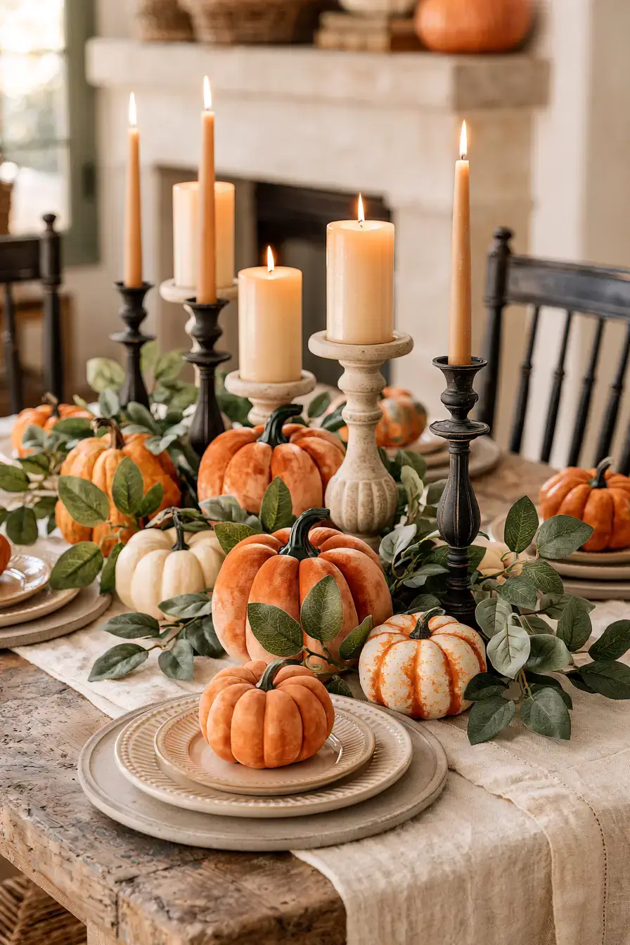 27 Fall Dining Table Decor Ideas For Cozy Seasonal Gatherings