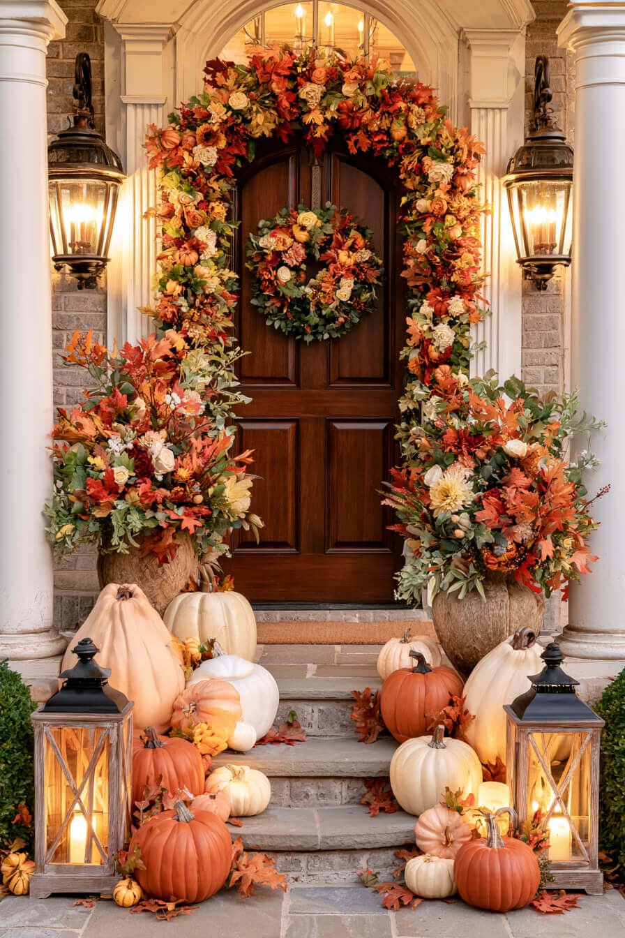 27 Affordable Thanksgiving Door Decorations
