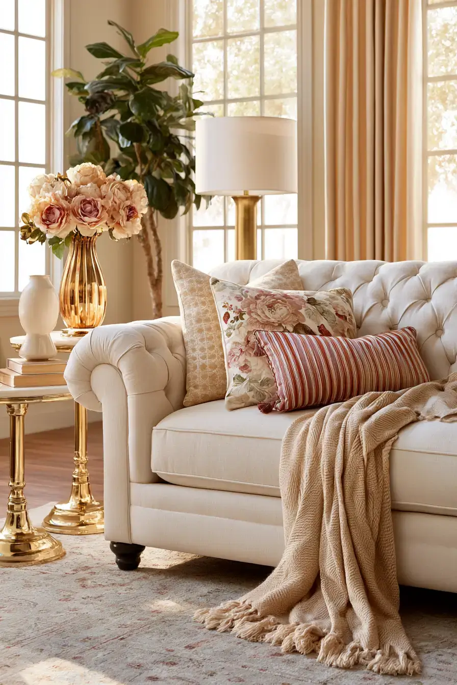 27 Beautiful Grandmillennial Living Rooms