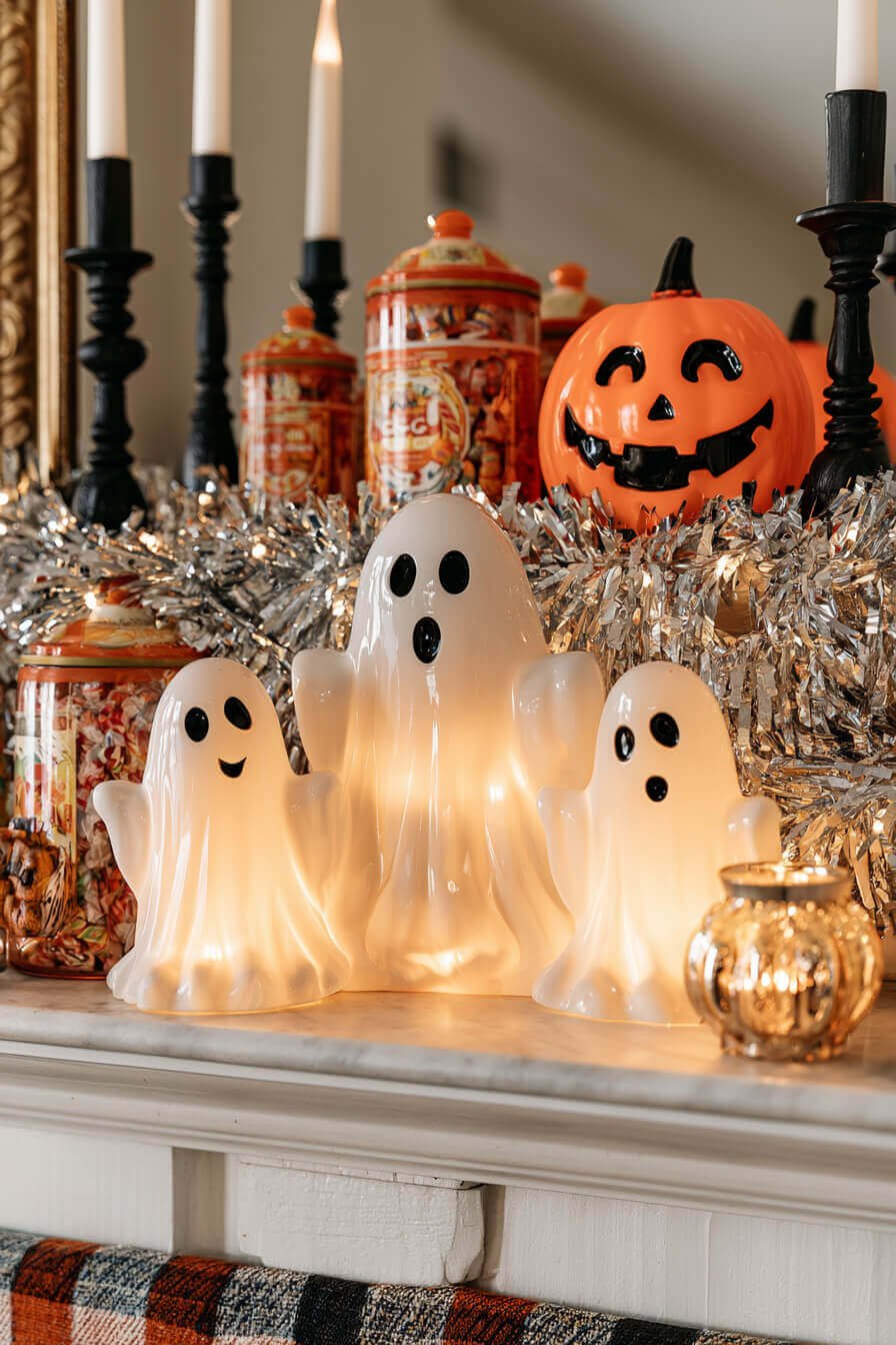27 Enchanting Vintage Halloween Decorating Ideas